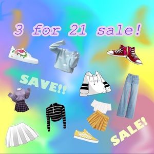 BUY 3 ITEMS FOR $12!